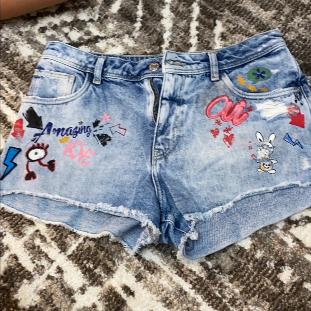 ZARA denim shorts 🩳